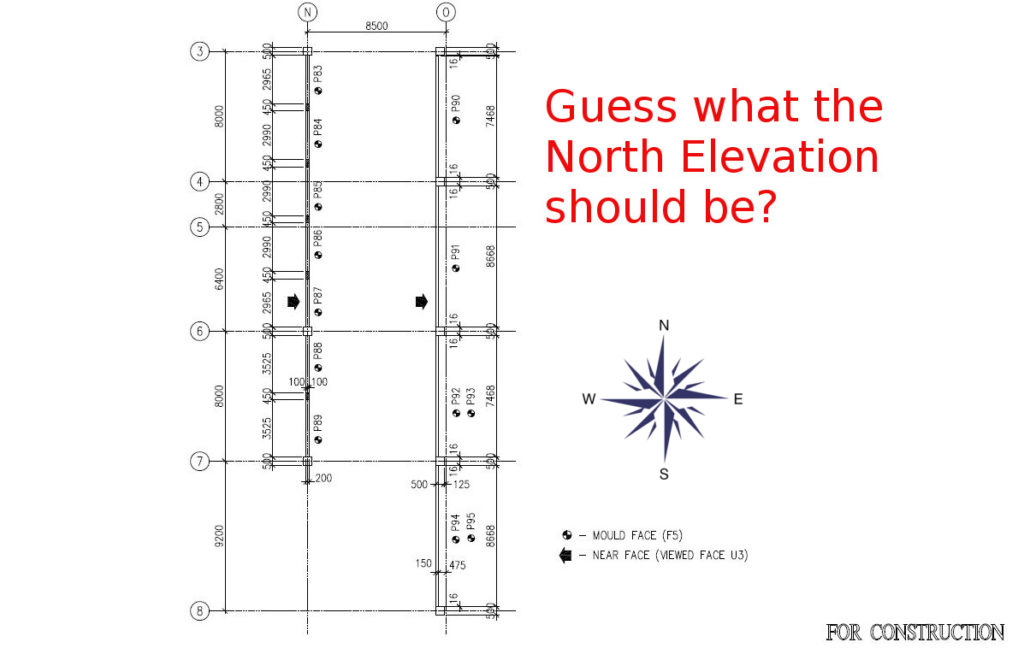 Guess the North Elevation.