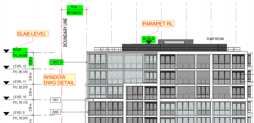 ARCH ELEVATION DETAILS AND DRAWING STUDY - Steel Detailing | Precast ...
