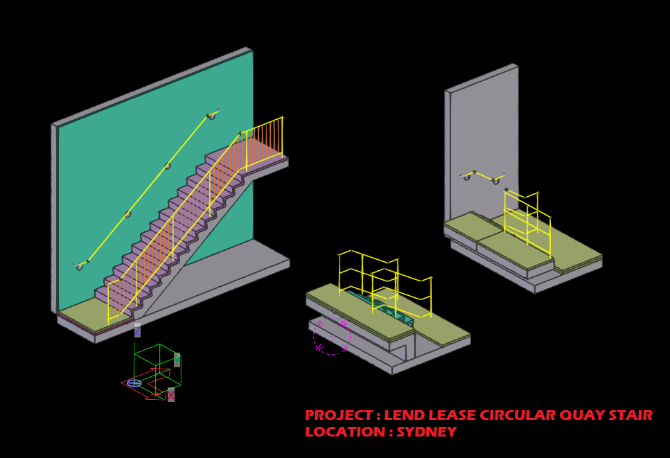 LENDLEASE CIRCULAR QUAY STAIR