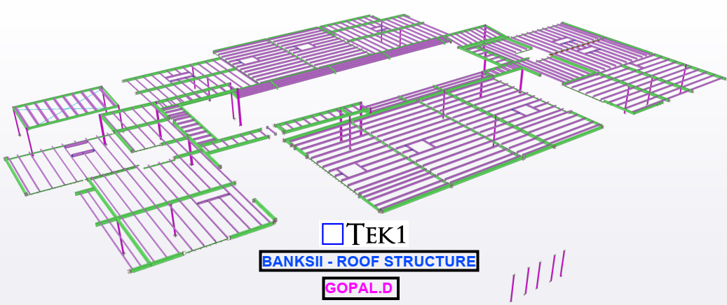 BANKSII – ROOF STRUCTURE