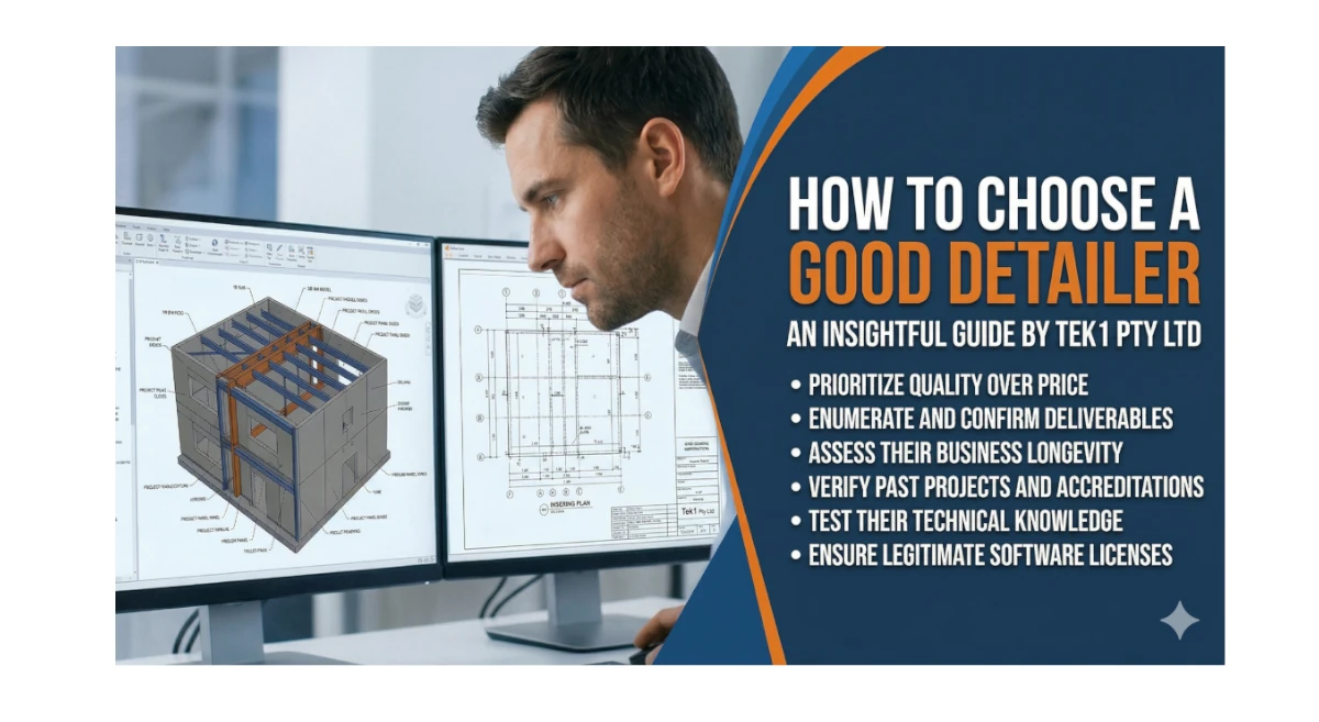 How to choose a good detailer / draftsperson?