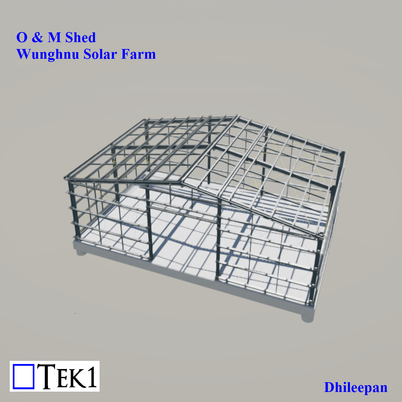 O & M Shed – Wunghnu Solar Farm