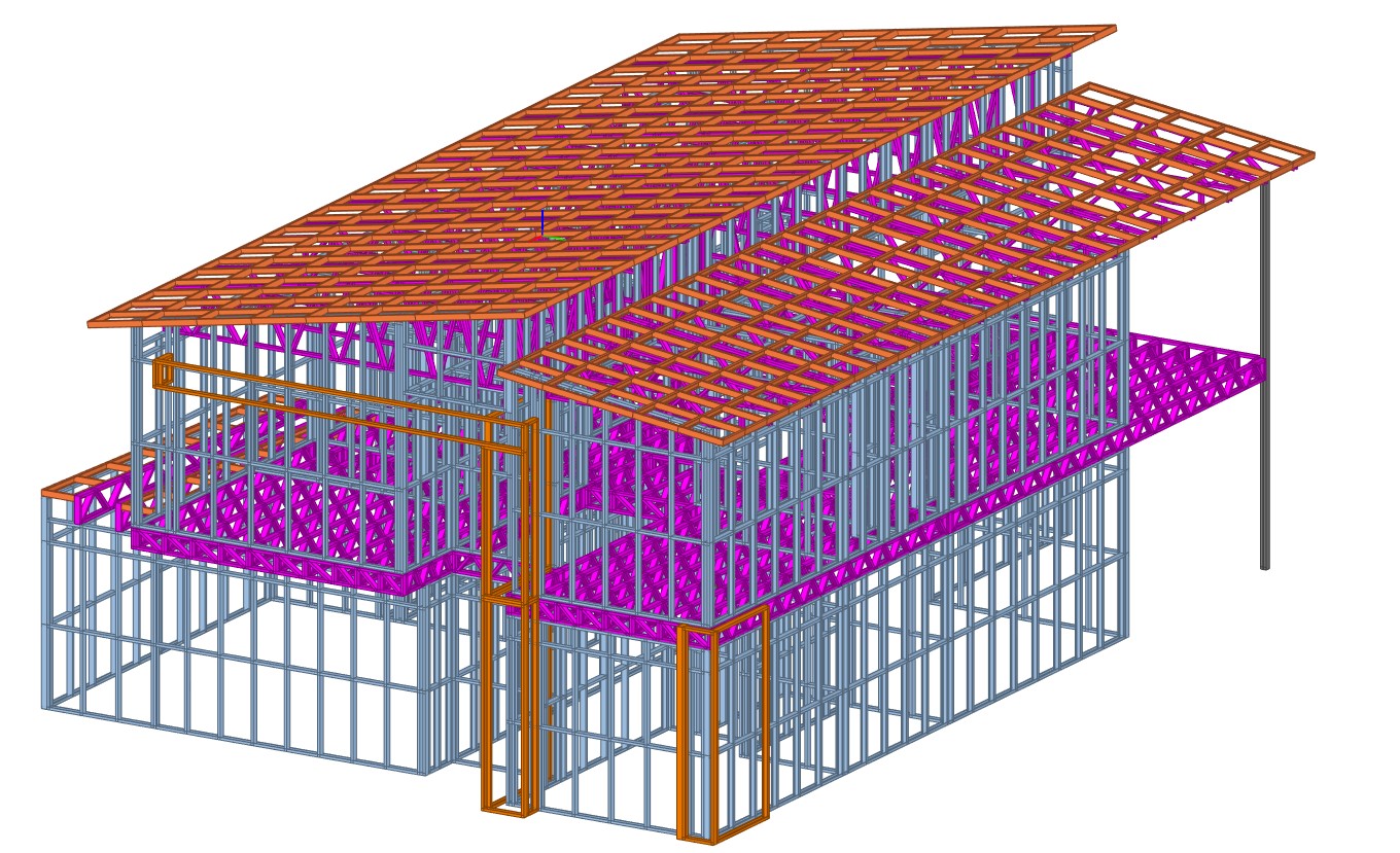 Precision in Every Truss: LGS Detailing for Maple Court Residence, Arundel