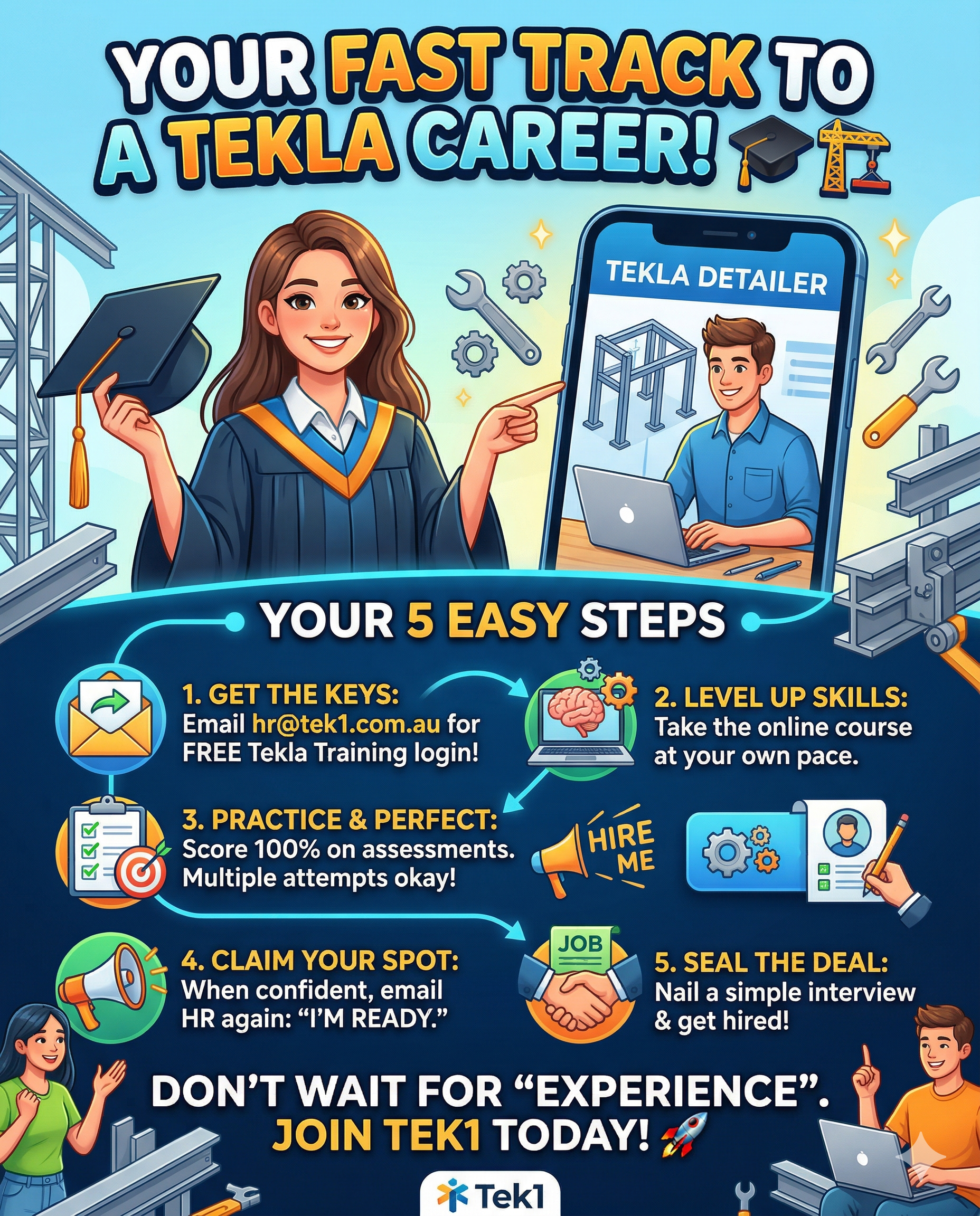 Fast Track to a tekla Career