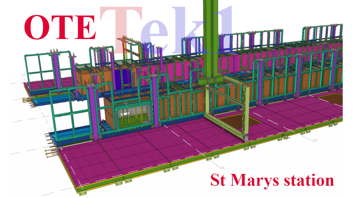 Shop Drawing | OTE | St Marys Station | Sydney