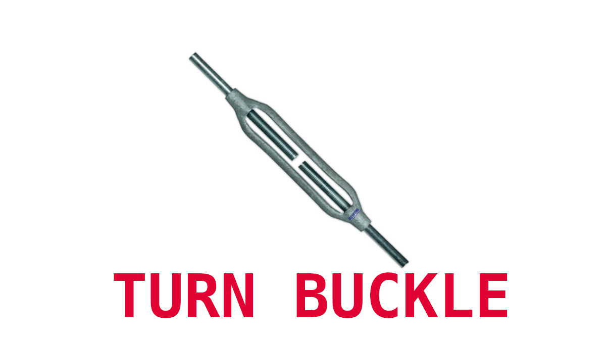 Bracing rods and Turn Buckles