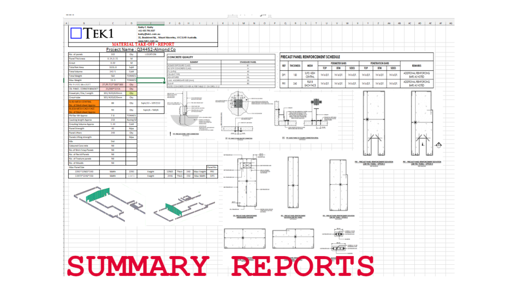 MTO Summary Reports